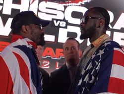 фото - Уайлдер-Чисора. Первая битва взглядов после официального анонса