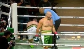 Легенды UFC дебютировали в боксе: видео и результат