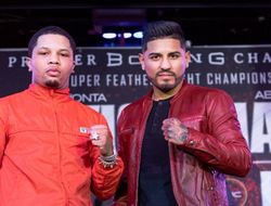 фото - Жервонта Дэвис и Абнер Марес встретились в LA на пресс-конференции: цитаты