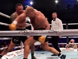 фото - Боец ММА попробовал себя в боксе: провёл тейкдаун, забил соперника локтями — шок-видео