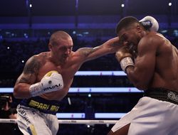 фото - Джордж Форман не узнал Джошуа в бою с Усиком: «Мужик, ты кто?»