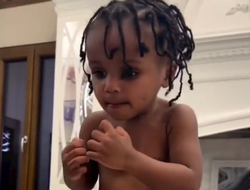 фото - 2-летний внук Мейвезера боксирует с тенью: смотрите потешное видео