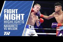 Эмануэль Наваррете – Лиам Уилсон: видео нокаута и лучших моментов боя