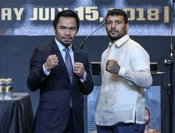 фото - Де Ла Хойя прокомментировал слухи о срыве боя между Пакьяо и Маттиссе