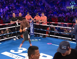 фото - Сын двукратного олимпийского чемпиона красиво срубил оппонента: видео