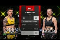 Эрин Бланчфилд – Джессика Андраде. Видео финиша и лучших моментов боя