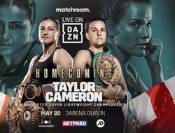 фото - Прямая трансляция: Кэти Тейлор – Шантель Кэмерон. Смотреть онлайн