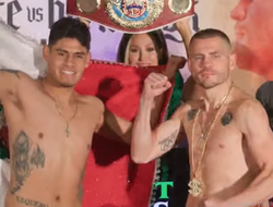 фото - Беринчик и Наваррете прошли взвешивание: результаты, видео