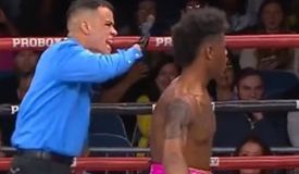 Новое имя в полусреднем весе! Джонсон удосрочил Фласа: видео