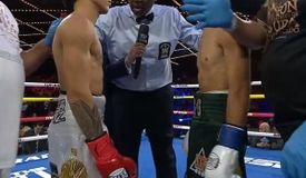 Сын экс-чемпиона Хуанмы Лопеса праздновал досрочную победу: видео