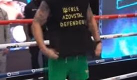 Усик и Дюбуа провели открытую тренировку в Лондоне: видео