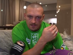 фото - Усик отреагировал на мем с поверженными Фьюри, Джошуа и Чисорой: «Мне не нравится»