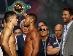 фото - Головкин и Брук взвесились в день боя: цифры