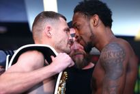 Взвешивание Беринчика и Дэвиса: фото