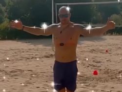 фото - Усик топчет песок в гипнотичном ролике, суровый Пакьяо бегает с толпой – видео