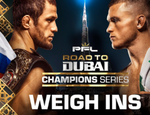 Нурмагомедов, Хьюз, Немков и Джонсон взвесились перед PFL Dubai: результаты и видео
