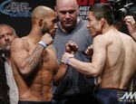 Видео взвешивания UFC 186: Деметриус Джонсон – Хоригучи, Куинтон Джексон – Мальдонадо
