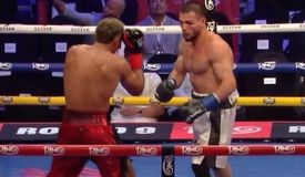 Моррель падал, спорно победил Хатаева