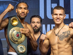 фото - Иглесиас и Иванов взвесились в преддверии титульного боя: результаты