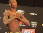 Состоялось взвешивание UFC Fight Night 250 Адесанья-Имавов. Перевес у одного бойца