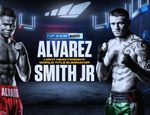 Элейдер Альварес - Джо Смит-мл. Анонс, файткард, букмекерские котировки и трансляция
