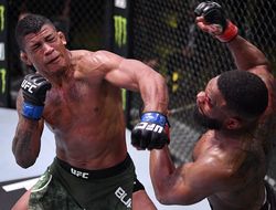 фото - Бёрнс разгромил Вудли, Иванов проиграл Сакаи, а Чукагян разгромила Шевченко — главное на UFC on ESPN 9