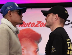 фото - Наваррете и Беринчик сошлись в битве взглядов: видео