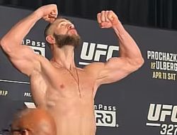 фото - Взвешивание UFC 327: Прохазка-Ульберг. Перевес у одного бойца