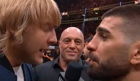 «Ведите это ссыкло сюда!» Топурия сцепился с Пимблеттом после UFC 317 — видео
