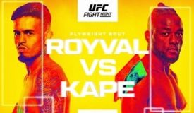 Прямая трансляция UFC Вегас 112: Ройвэл – Капе. Смотреть онлайн