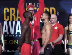 фото - Взвешивание Теренса Кроуфорда и Давида Аванесяна: результаты, видео