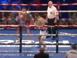 фото - Бой за четыре пояса: Дэйвис побил Каннингхэма — видео