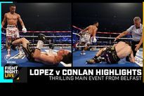 Луис Альберто Лопес – Майкл Конлан. Видео нокаута и лучших моментов боя