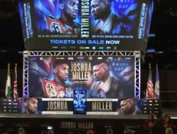фото - Пресс-конференция Джошуа vs. Миллер в Нью-Йорке — прямая трансляция