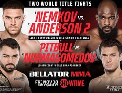 фото - Немков – Андерсон 2, Фрейре – Нурмагомедов: официально на Bellator 288