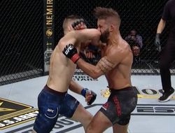 фото - UFC 249. Келвин Каттар снёс Джереми Стивенса с локтя — видео кульминации