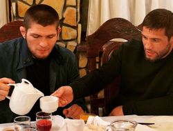 фото - Хабиб поит брата, Лома и рыба мечты, Догбо и «неху!» — соцсети