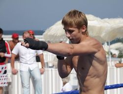 фото - Александр Спирко готовится к бою с Дьюла Вайда