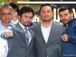 фото - Де Ла Хойя: Лукас Маттиссе завершит легендарную карьеру Мэнни Пакьяо