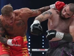 фото - «Драго» Робинсон проиграл пузану, Валлин едва не влетел джорнимену: видео