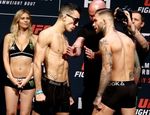 Видео взвешивания перед UFC Fight Night 88: Алмейда — Гарбрандт, Барао — Стивенс, Саффьедин — Стори