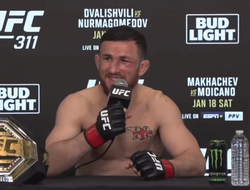 фото - Двалишвили вернётся в октагон 25 января — Мераб феерил на пресс-конференции