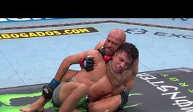 Силва задушил Дельгадо. Видео лучших моментов Noche UFC 4