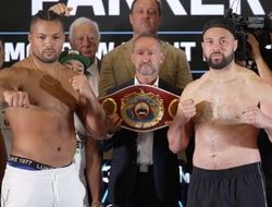 фото - Взвешивание Джо Джойса и Джозефа Паркера: результаты, видео