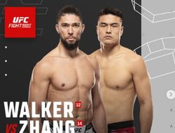 фото - Полный кард UFC Fight Night 257: Чжан Миньян – Джонни Уокер. Все бои шоу 23 августа в Китае