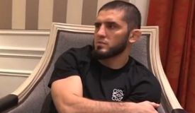 Стало известно, с кем Махачев хотел бы провести дебютную защиту полусреднего пояса