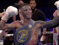 фото - «На нём лица нет» теперь чемпион: наводящий ужас боец взял евротитул