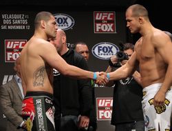 фото - Взвешивание UFC 166: Веласкес – Дос Сантос III, Кормье – Нельсон, Амагов