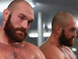 фото - Тайсон Фьюри наслаждается тортом и собирается отдыхать до осени: фото