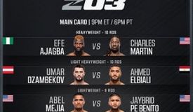 Прямая трансляция: Эфе Аджагба – Чарльз Мартин. Смотреть онлайн